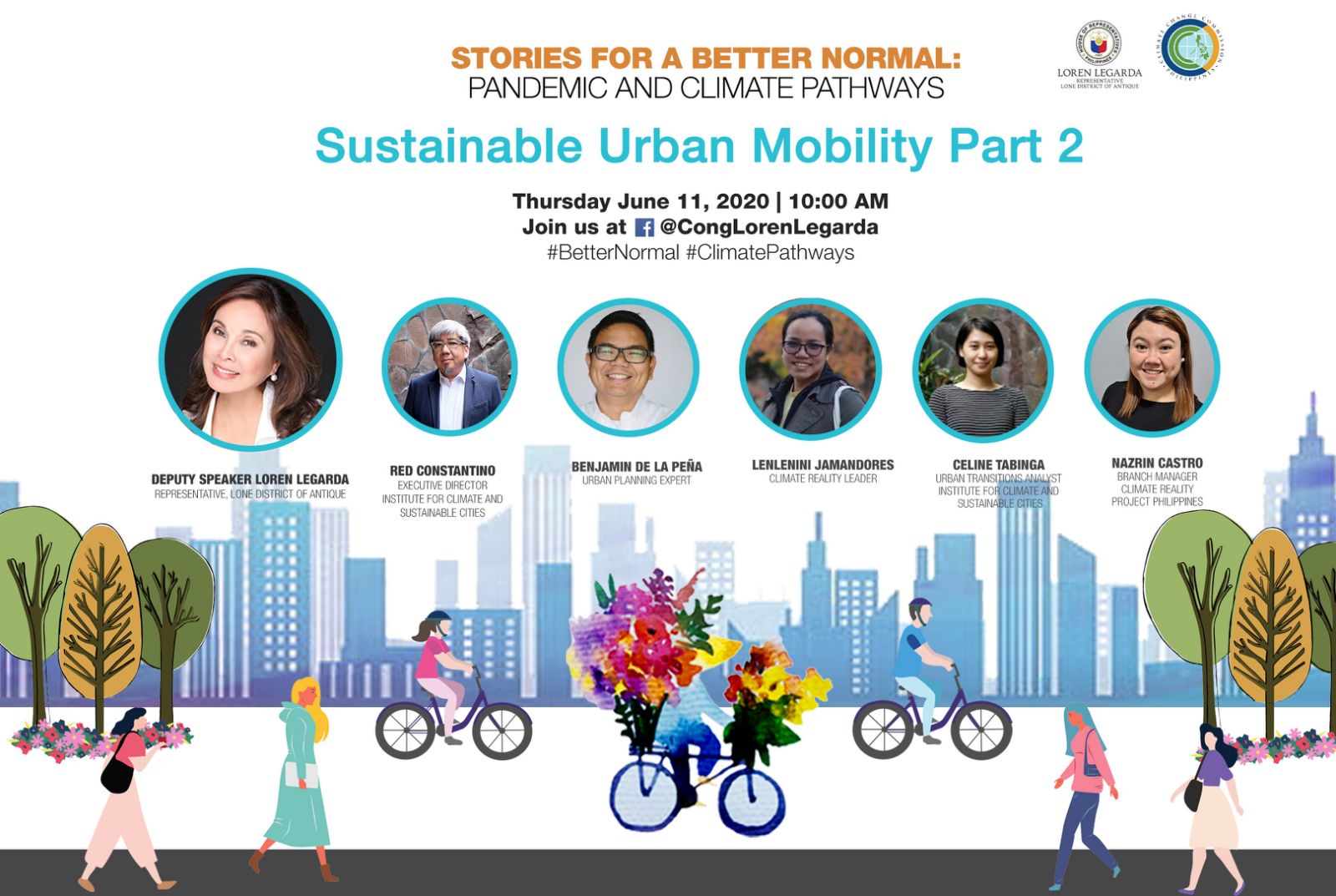 Part 2 of Sustainable Urban Mobility in 4th Episode of “Stories for a Better Normal” Series