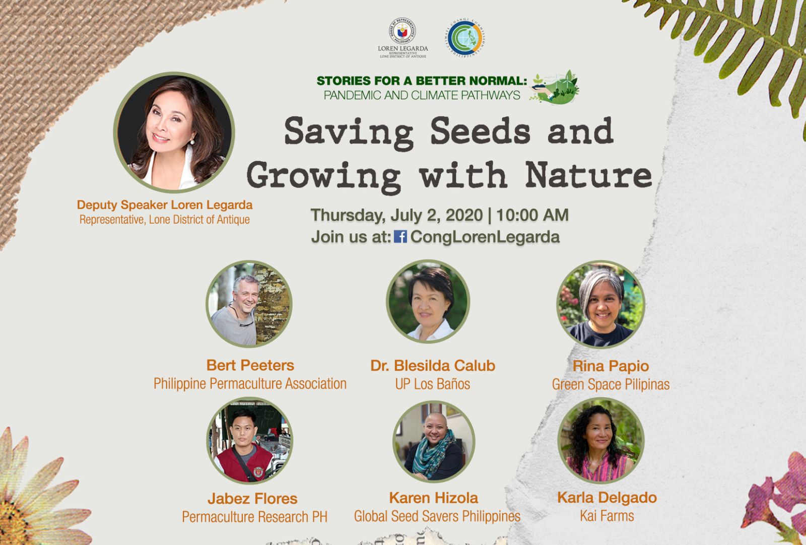 Saving Seeds and Growing with Nature on 7th Episode of “Stories for a Better Normal” Series