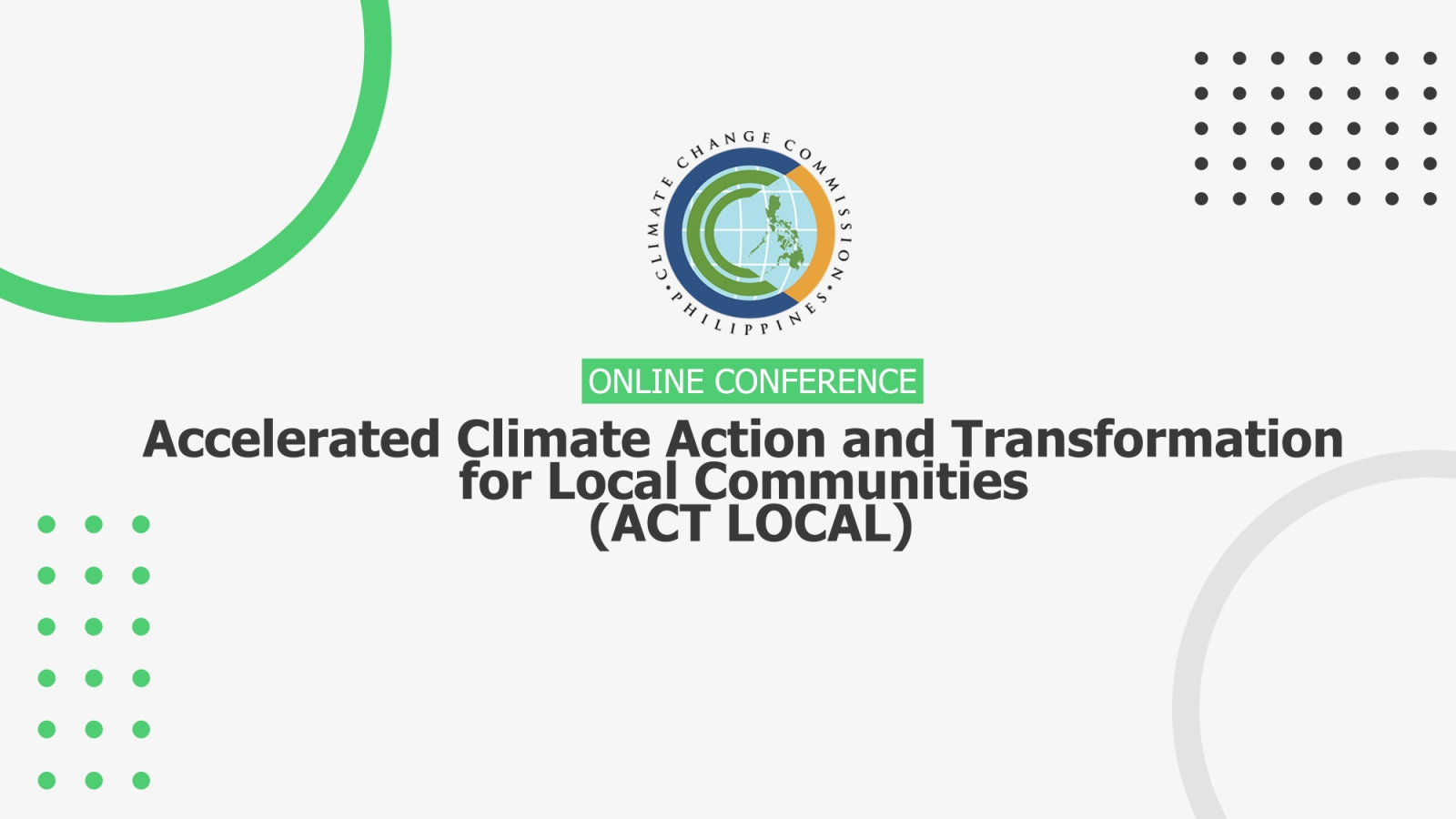 Week 4 ACT LOCAL - Accelerated Climate Action and Transformation for Local Communities